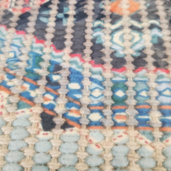 Anthropologie Handwoven Cary Runner Bath Mat- multi-colored - Picture 7 of 12